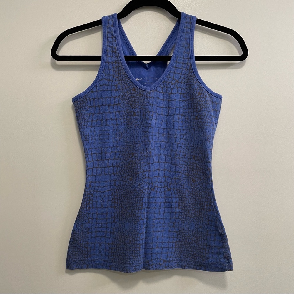 Bally Total Fitness Indigo Blue Women’s Workout Tank Top Size S